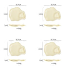 Household Ceramic Dumpling Plate - Grand Goldman