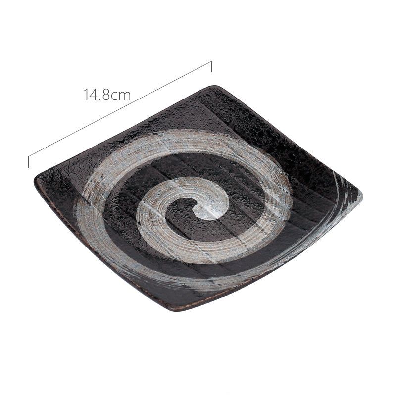 Household Fashion Japanese Ceramic Plate - Grand Goldman