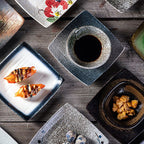 Household Fashion Japanese Ceramic Plate - Grand Goldman