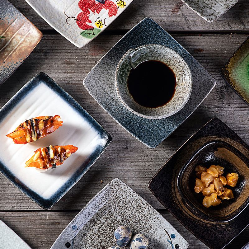 Household Fashion Japanese Ceramic Plate - Grand Goldman