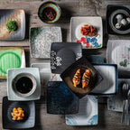 Household Fashion Japanese Ceramic Plate - Grand Goldman