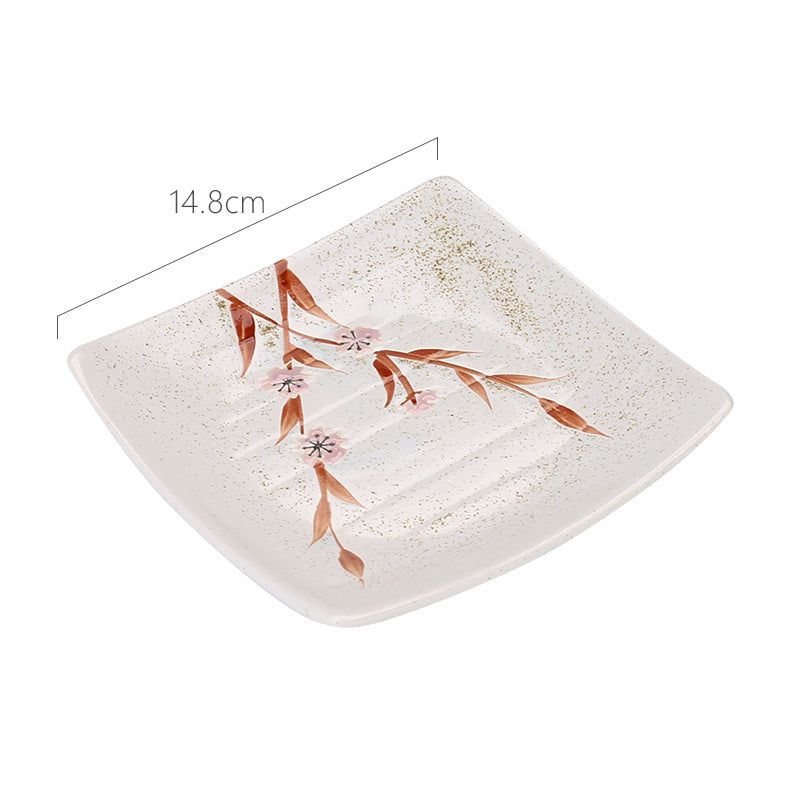 Household Fashion Japanese Ceramic Plate - Grand Goldman