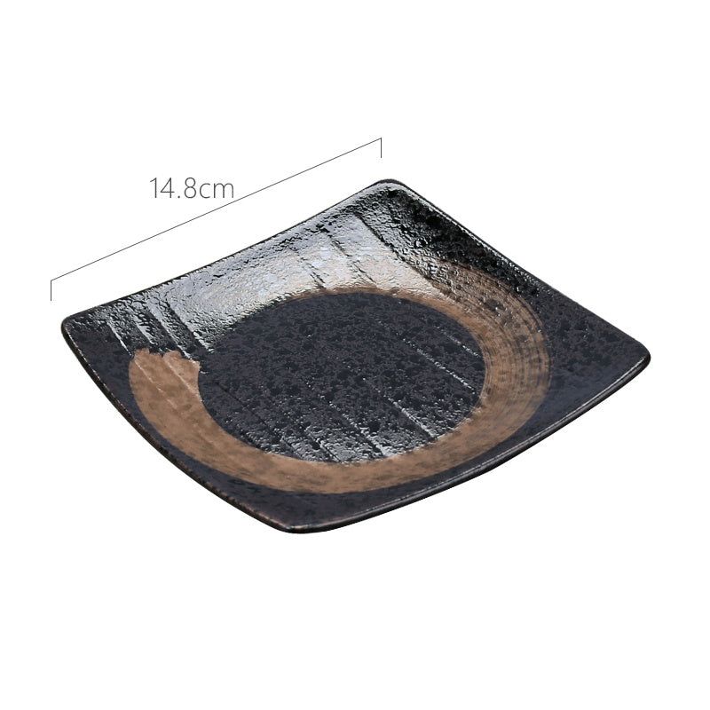 Household Fashion Japanese Ceramic Plate - Grand Goldman