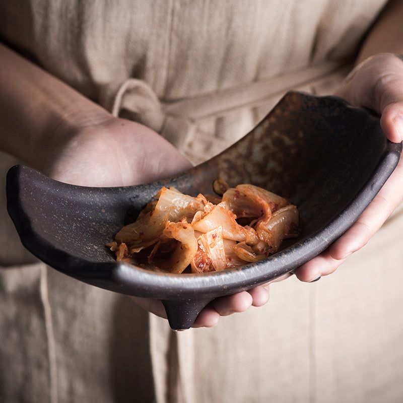 Household Fashion Japanese Ceramic Snack Dish - Grand Goldman