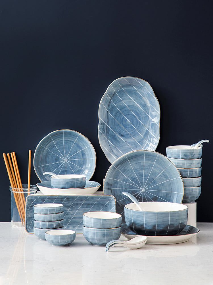 Household Personality Creative Rice Bowl Japanese Ceramic Tableware - Grand Goldman