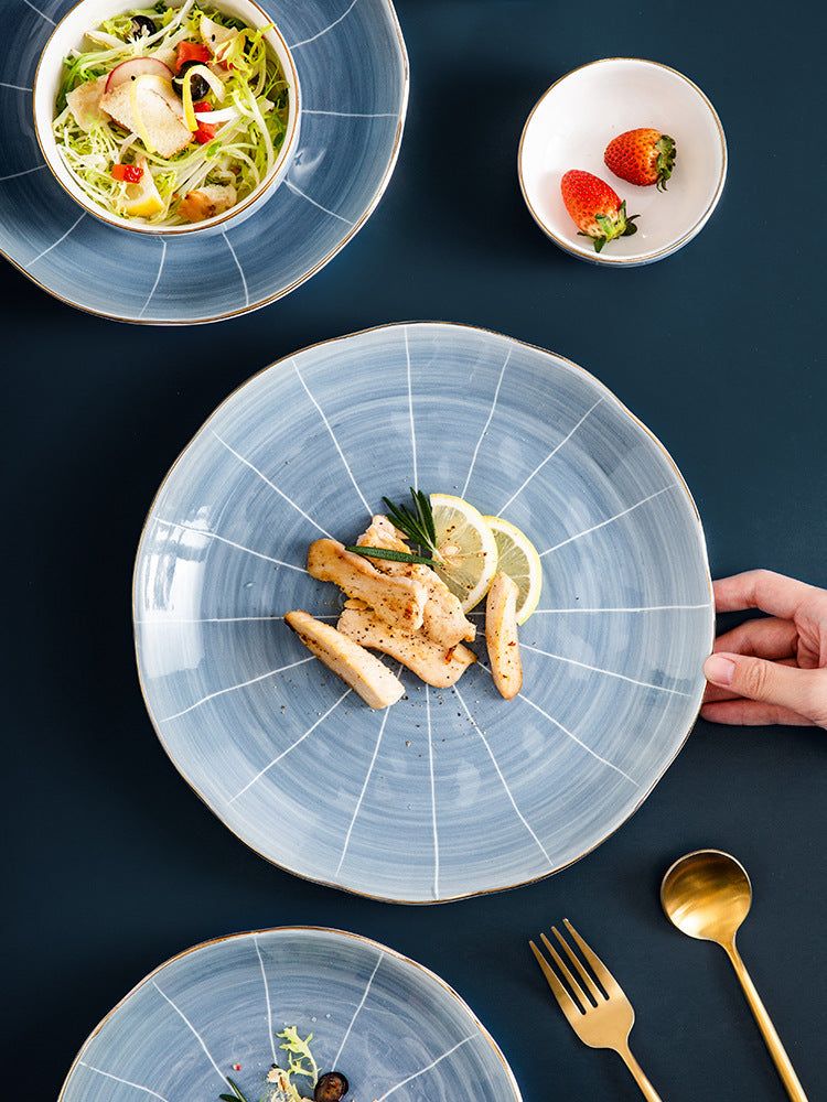 Household Personality Creative Rice Bowl Japanese Ceramic Tableware - Grand Goldman