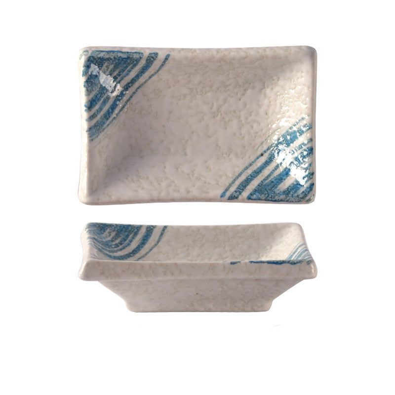 Household Simple Japanese Ceramic Condiment Dish - Grand Goldman