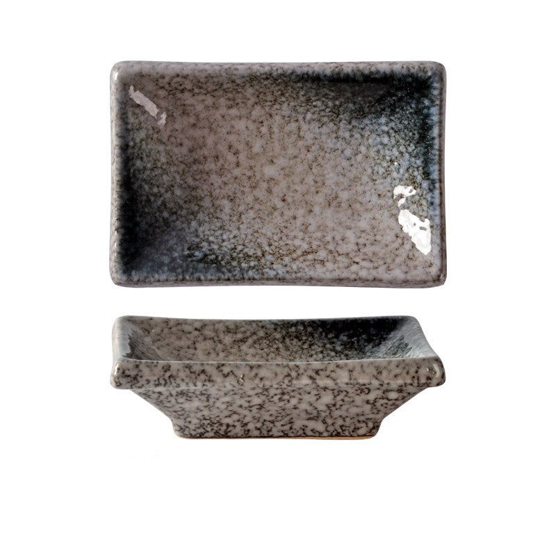 Household Simple Japanese Ceramic Condiment Dish - Grand Goldman