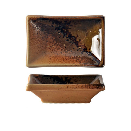 Household Simple Japanese Ceramic Condiment Dish - Grand Goldman