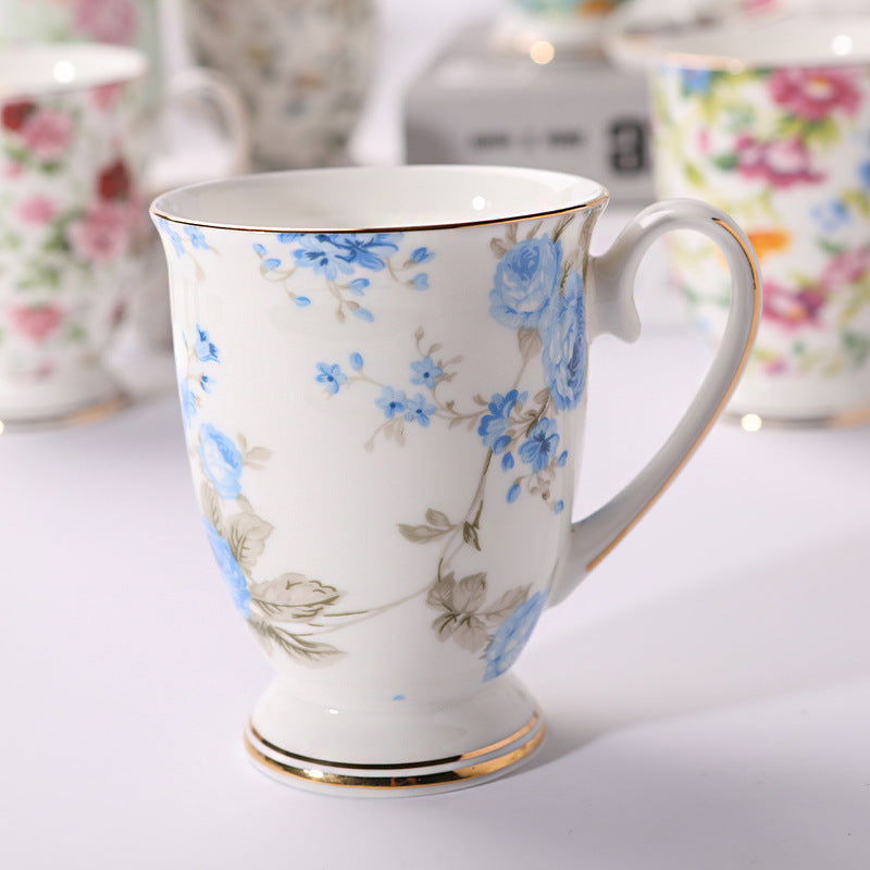 Household Creative Bone China Mark Office Cup - Grand Goldman