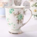 Household Creative Bone China Mark Office Cup - Grand Goldman