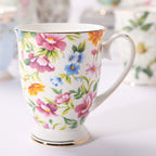 Household Creative Bone China Mark Office Cup - Grand Goldman