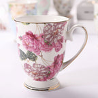Household Creative Bone China Mark Office Cup - Grand Goldman