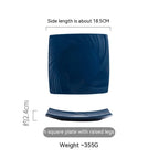 Household Dinner Plate Ceramic Steak Nordic Style Plate - Grand Goldman