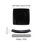 Household Dinner Plate Ceramic Steak Nordic Style Plate - Grand Goldman