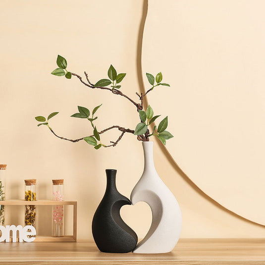 Household European-style Simple Ceramic Vase - Grand Goldman