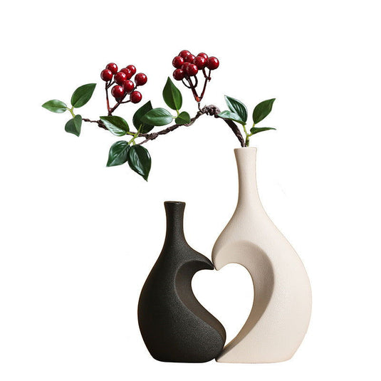 Household European-style Simple Ceramic Vase - Grand Goldman