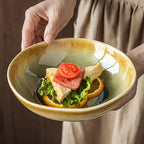 Household Japanese Retro Style Ceramic Bowl - Grand Goldman