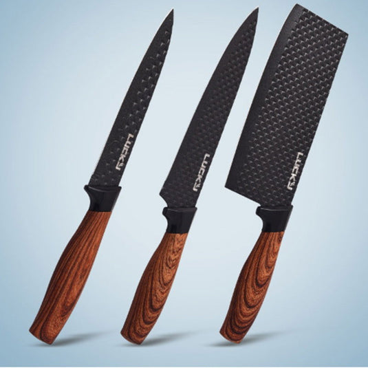 Household Knives Set Kitchen Combination Kitchenware - Grand Goldman