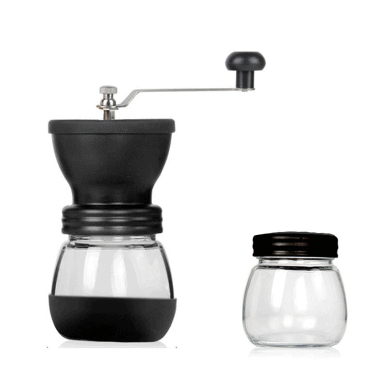 Household Portable Glass Hand-cranked Coffee Machine - Grand Goldman