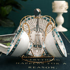 Household Simple Bone China Tea Set - Grand Goldman