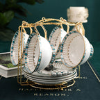 Household Simple Bone China Tea Set - Grand Goldman