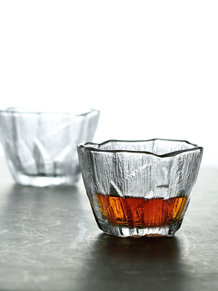 Household Simple Crystal Glass Whiskey Glass - Grand Goldman
