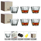Household Simple Crystal Glass Whiskey Glass - Grand Goldman