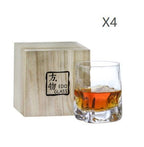 Household Simple Heat Resistant Glass Whiskey Glass - Grand Goldman