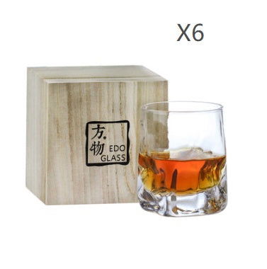 Household Simple Heat Resistant Glass Whiskey Glass - Grand Goldman