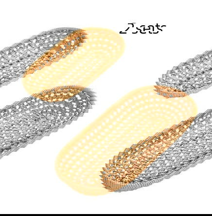 Household Simple Woven Storage Basket - Grand Goldman