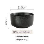 Household Tableware Ceramic Rice Bowl - Grand Goldman