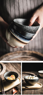 Household Tableware Ceramic Rice Bowl - Grand Goldman