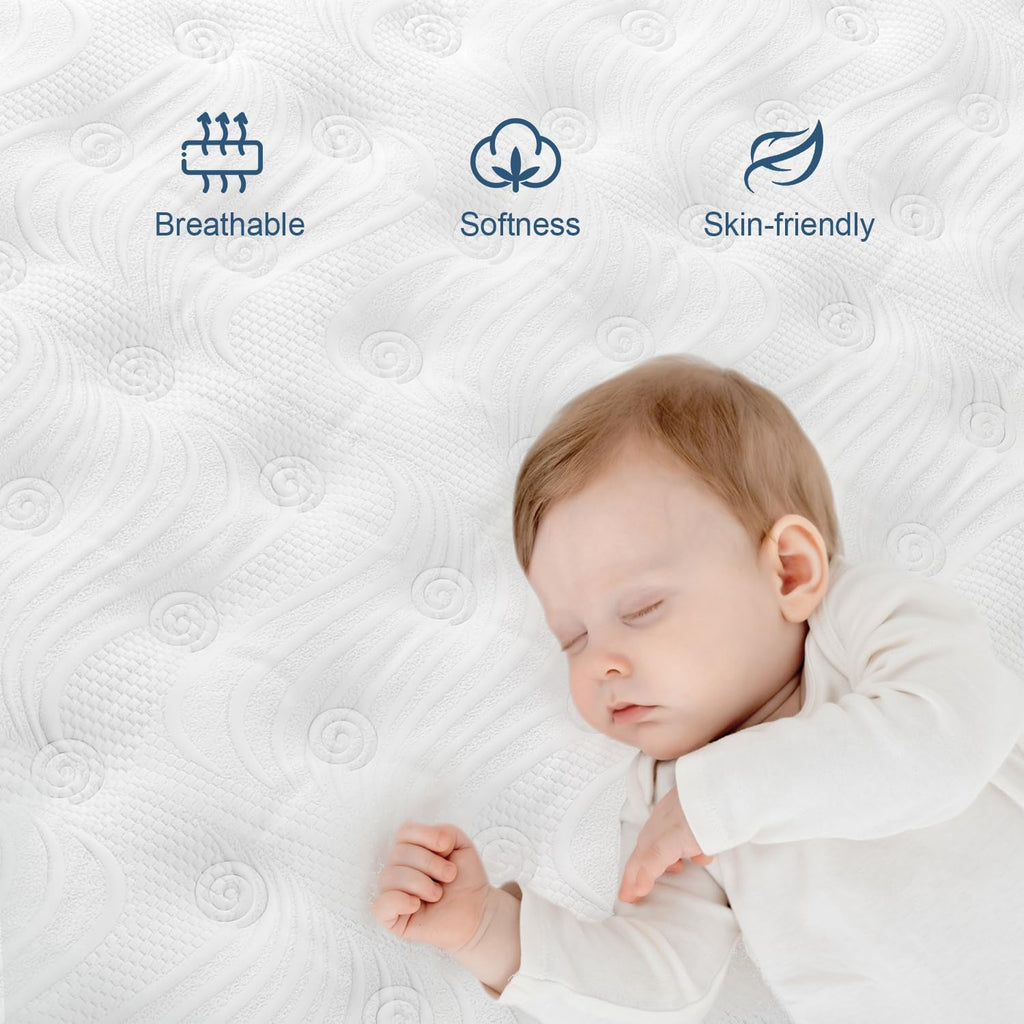 Hybrid Mattress 10 Inch, Queen Mattress with Gel Memory Foam and Individually Pocket Innerspring Euro Top Mattress Medium Firm for Motion Isolation, Edge Support, 100 Night Trial - Grand Goldman