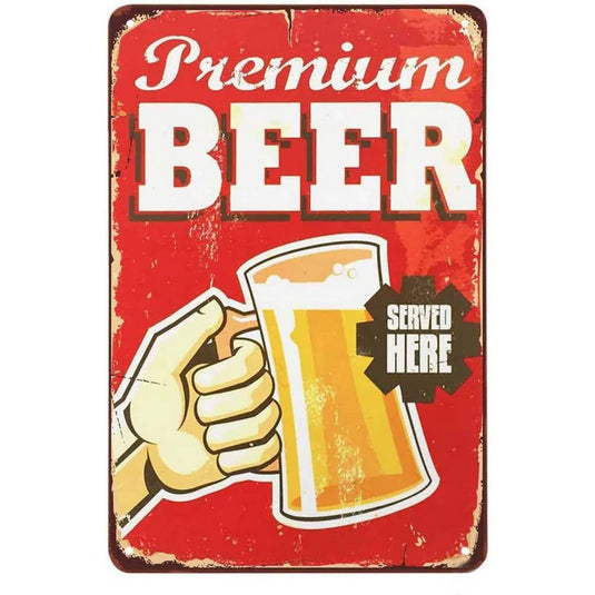 I Beleive in Have Another Beer Metal Tin Signs Posters Plate Wall Decor for  Bars Man Cave Cafe Clubs Retro Posters Plaque - Grand Goldman