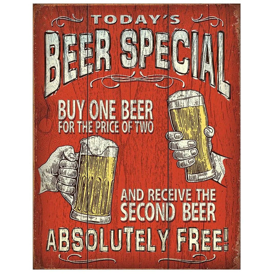 I Beleive in Have Another Beer Metal Tin Signs Posters Plate Wall Decor for  Bars Man Cave Cafe Clubs Retro Posters Plaque - Grand Goldman