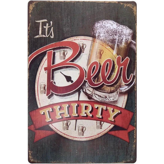 I Beleive in Have Another Beer Metal Tin Signs Posters Plate Wall Decor for  Bars Man Cave Cafe Clubs Retro Posters Plaque - Grand Goldman