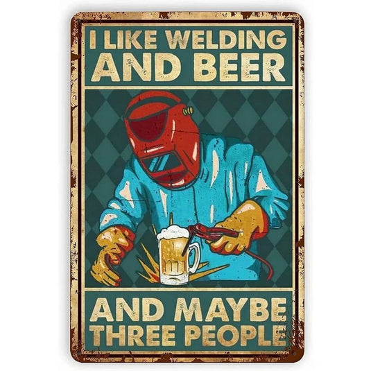 I Beleive in Have Another Beer Metal Tin Signs Posters Plate Wall Decor for  Bars Man Cave Cafe Clubs Retro Posters Plaque - Grand Goldman