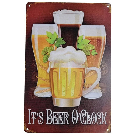 I Beleive in Have Another Beer Metal Tin Signs Posters Plate Wall Decor for  Bars Man Cave Cafe Clubs Retro Posters Plaque - Grand Goldman