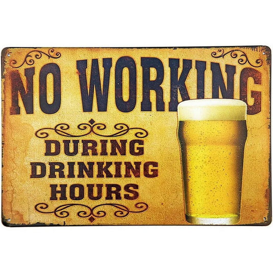 I Beleive in Have Another Beer Metal Tin Signs Posters Plate Wall Decor for  Bars Man Cave Cafe Clubs Retro Posters Plaque - Grand Goldman