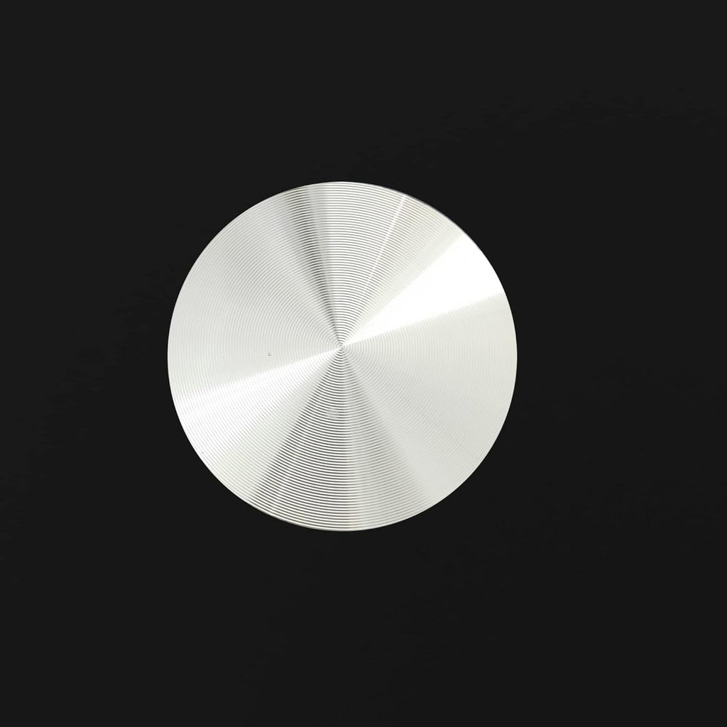 IANIYA Clear Glass Coffee Table Metal Tube (All-Black) - Grand Goldman