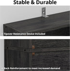 IRONCK Bookshelves and Bookcases Floor Standing 6 Tiers Display Storage Shelves 70 in Tall Bookcase Home Decor Furniture for Home Office, Living Room, Bed Room - Grand Goldman