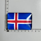 Iceland Tourism Souvenir Fridge Magnet  National Flag Landmark Fin Whale Painted Magnetic Refrigerator Sticker Home Decorative - Grand Goldman