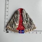 Iceland Tourism Souvenir Fridge Magnet  National Flag Landmark Fin Whale Painted Magnetic Refrigerator Sticker Home Decorative - Grand Goldman