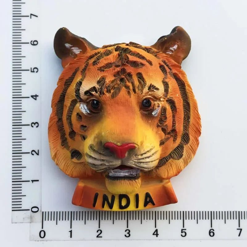India Fridge Magnet Tourism Souvenir Rajasthan Bangalore 3D Resin Painted Crafts Magnets for Refrigerators Sticker Home Decor - Grand Goldman