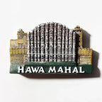 India Fridge Magnet Tourism Souvenir Rajasthan Bangalore 3D Resin Painted Crafts Magnets for Refrigerators Sticker Home Decor - Grand Goldman