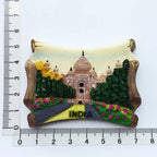 India Fridge Magnet Tourism Souvenir Rajasthan Bangalore 3D Resin Painted Crafts Magnets for Refrigerators Sticker Home Decor - Grand Goldman
