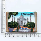 India Fridge Magnet Tourism Souvenir Rajasthan Bangalore 3D Resin Painted Crafts Magnets for Refrigerators Sticker Home Decor - Grand Goldman