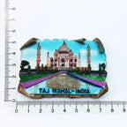 India Fridge Magnet Tourism Souvenir Rajasthan Bangalore 3D Resin Painted Crafts Magnets for Refrigerators Sticker Home Decor - Grand Goldman