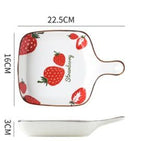 Ins Creative Household Ceramic Plate Japanese Baking Baking Plate Salad - Grand Goldman